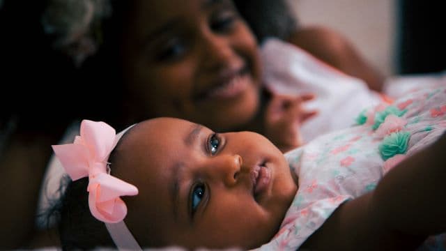 Read, sing, dance and funny faces: expert tips on how you can help your baby’s development through play