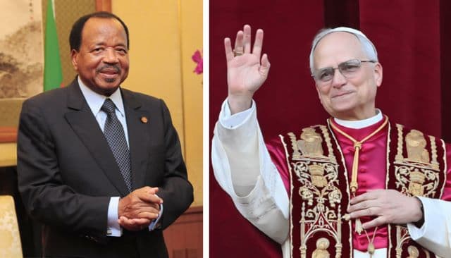 Election of Leo XIV: President Paul BIYA congratulates New Pope