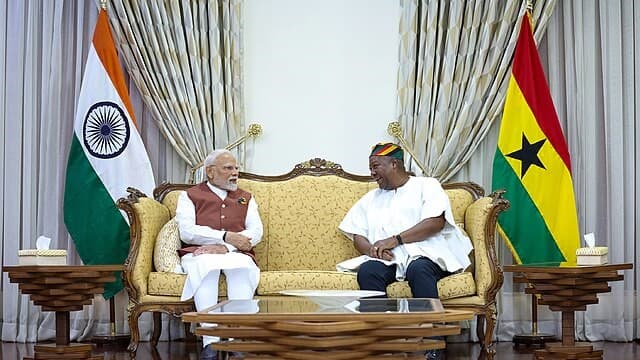 Modi’s visit to Ghana signals India’s broader Africa strategy. A researcher explains